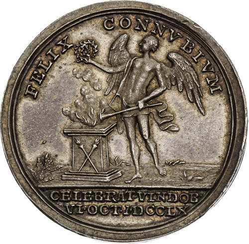 Medaile 1760 - revers