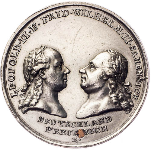 Medaile 1791 - avers