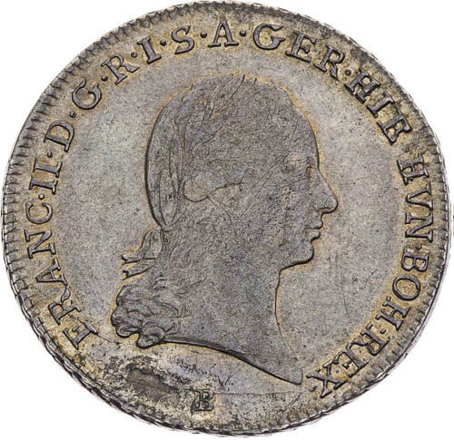 1/2 Tolar 1793 - avers