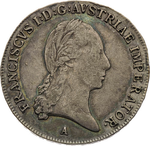 1/2 Tolar 1815 - avers