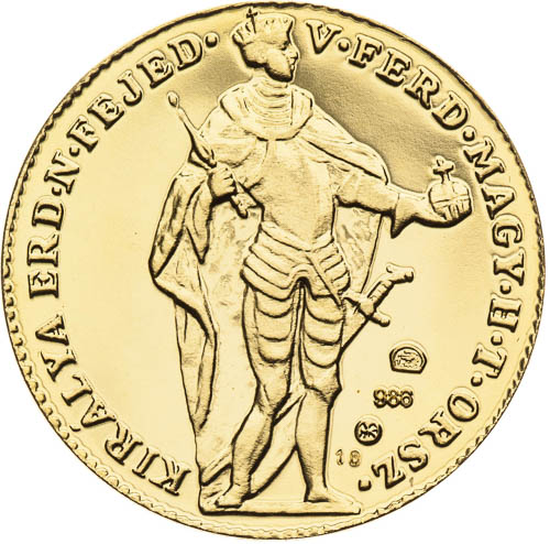 Replika dukátu 1848 - avers