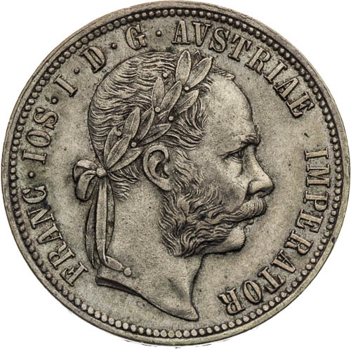 Zlatník 1878 - avers