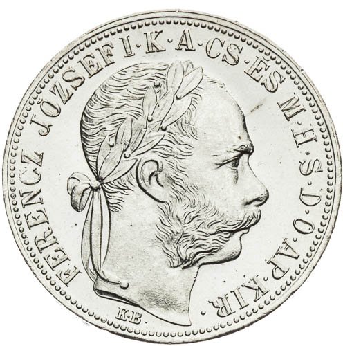 Zlatník 1883 - avers