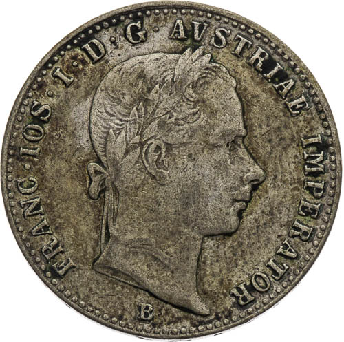 1/4 Zlatník 1858 - avers