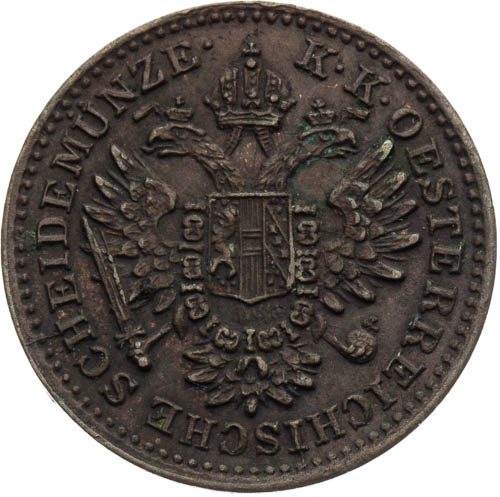 1/4 Krejcar 1851 - avers