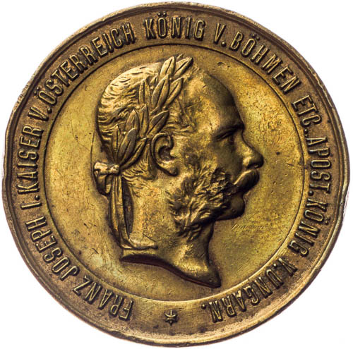 Medaile 1873 - avers