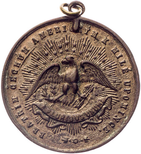 Medaile 1885 - revers