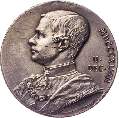 Medaile 1898 - avers