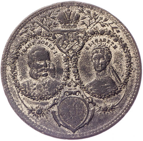 Medaile 1898 - revers