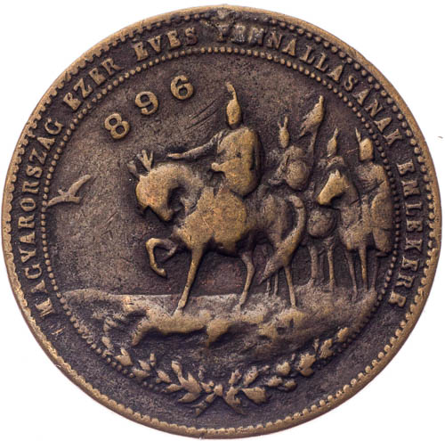 Medaile 1898 - avers