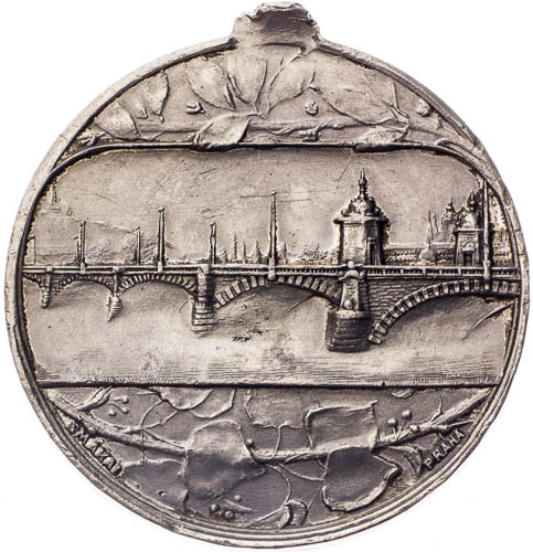 Medaile 1901 - revers