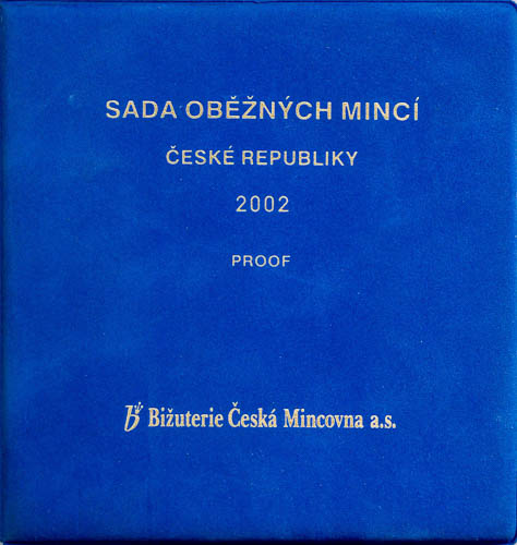 Sada mincí 2002 Proof - avers