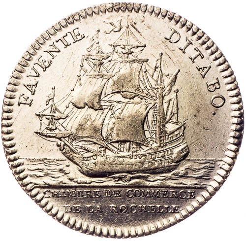 Medaile (1754) - revers