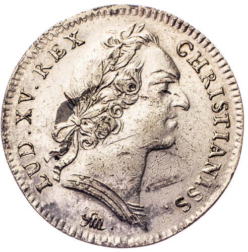 Medaile 1754 - avers