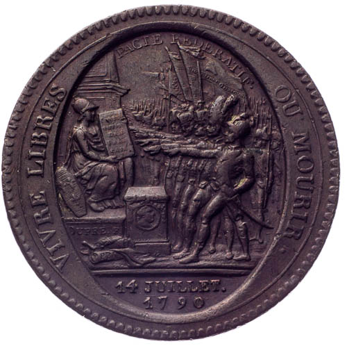 Medaile 1792 - avers