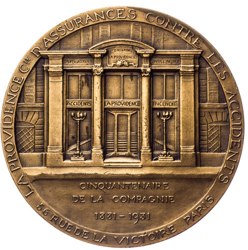 Medaile 1931 - revers