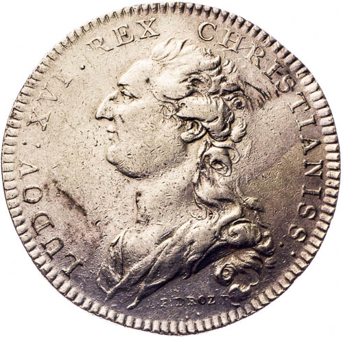 Žeton 1734 - avers