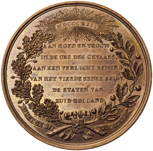 Medaile 1842 - revers