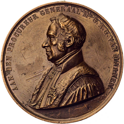 Medaile 1863 - avers