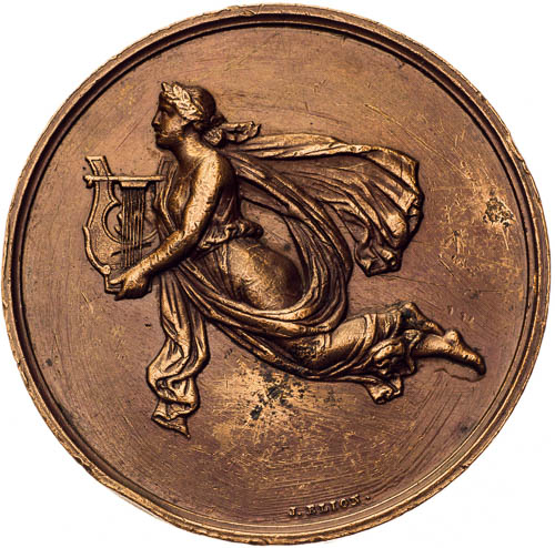 Medaile 1876 - avers