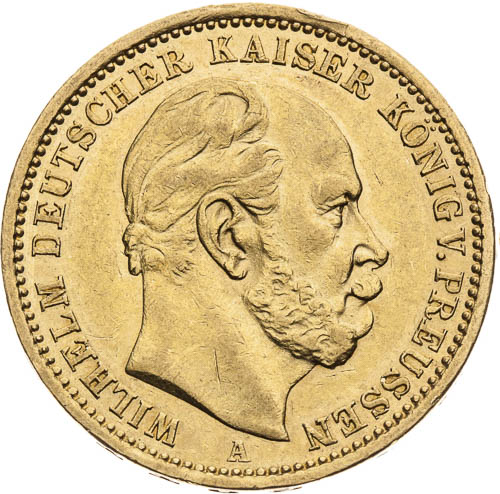 20 Mark 1876 - front