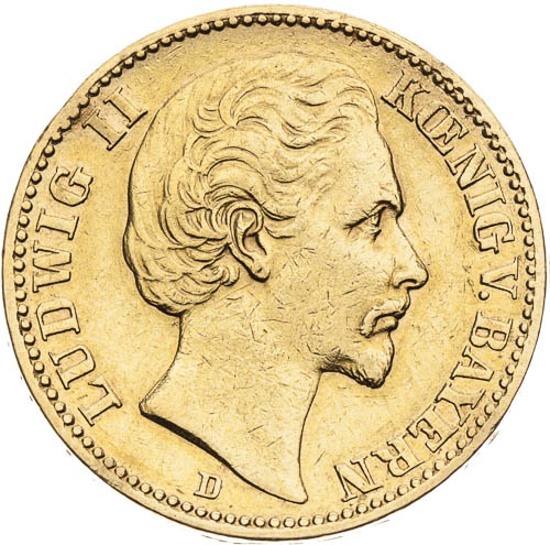 20 Mark 1876 - front