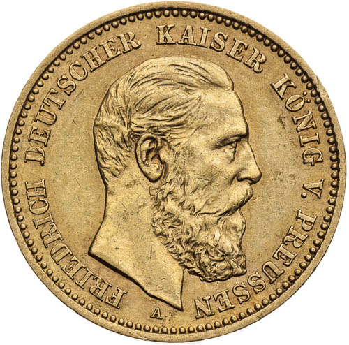 10 Mark 1888 - front