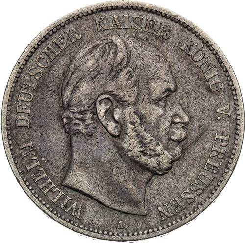 5 Mark 1874 - front