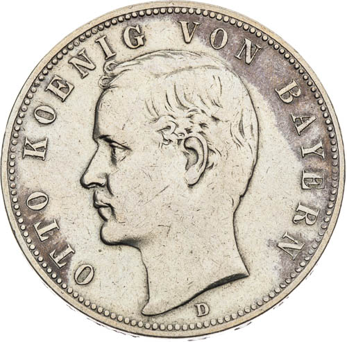 5 Mark 1899 - front
