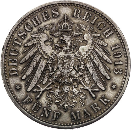 5 Mark 1913 - back