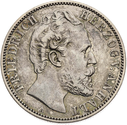2 Marka 1876 - avers