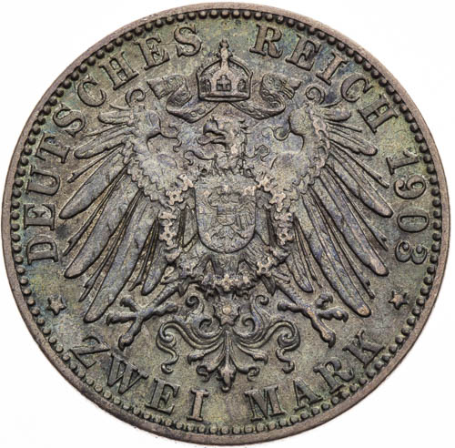 2 Marka 1903 - revers