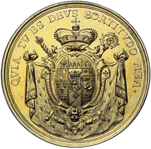 Medaile 1720 - revers