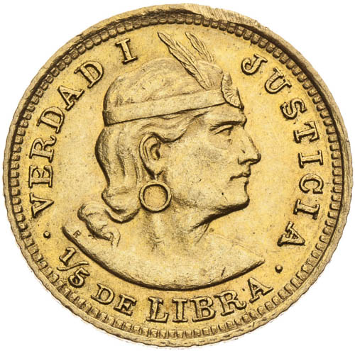 1/5 Libry 1919 - avers