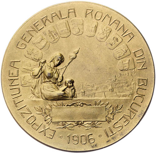 Medaile 1906 - revers