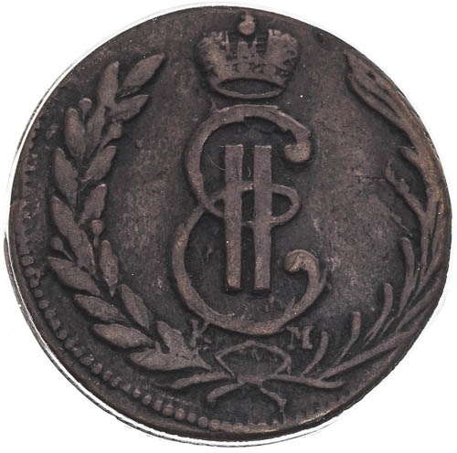 Kopějka 1771 - revers