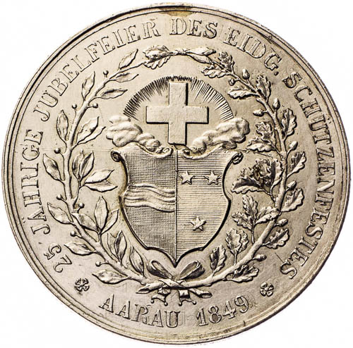 Medaile 1849 - revers