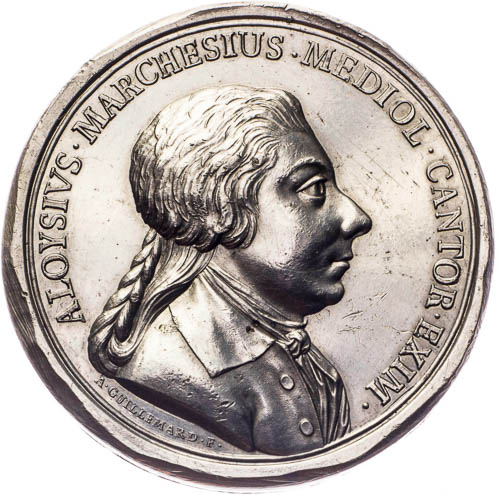 Medaile 1785 - avers