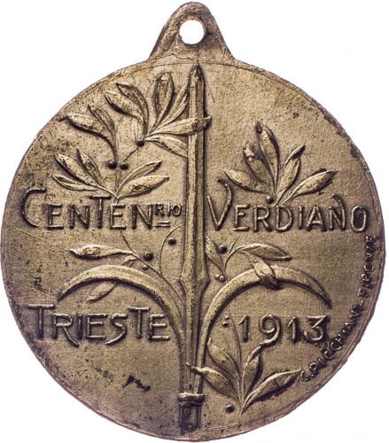 Medaile 1913 - revers