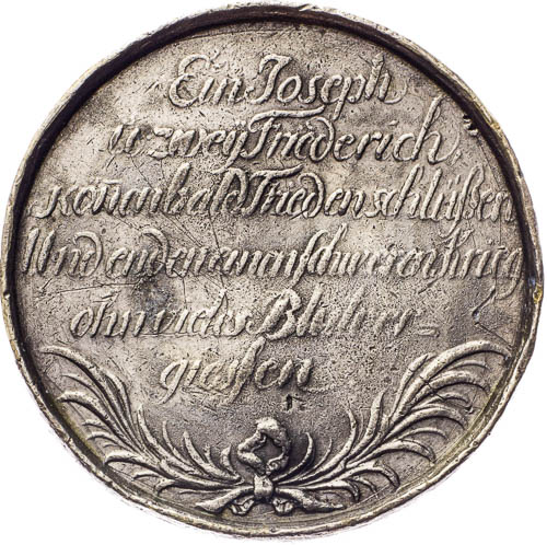 Medaile 1779 - revers
