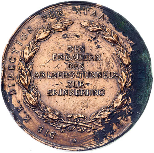 Medaile 1883 - revers