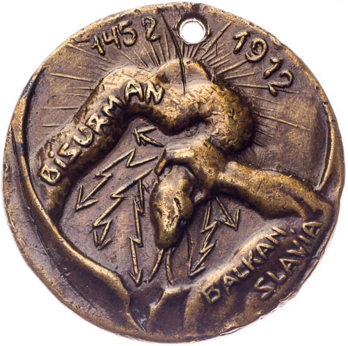 Medaile 1912 - avers