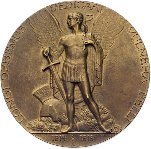 Medaile 1916 - revers