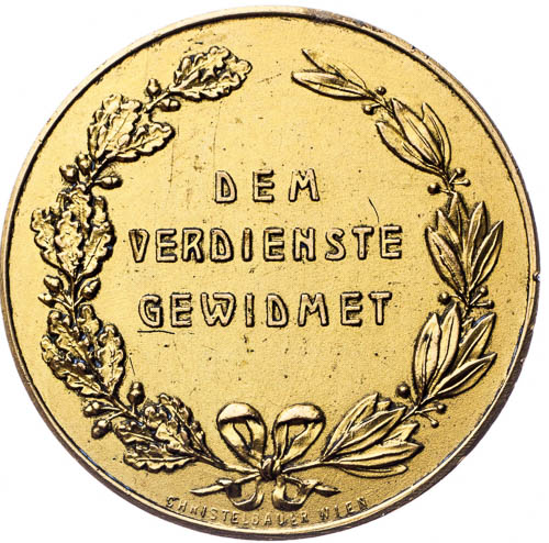 Medaile b. l. - revers