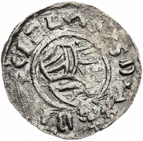 Denár (1037-1055) - reverz