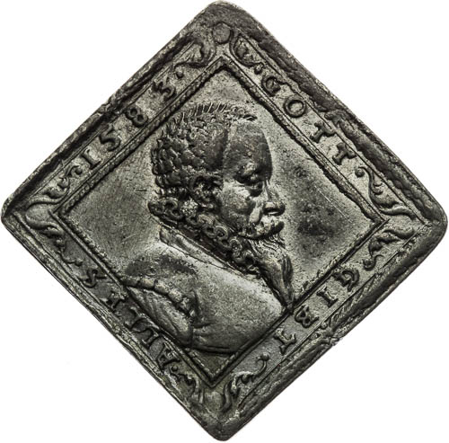 1/2 Thaler Klippe 1583 - front
