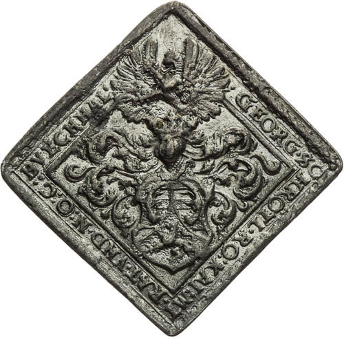1/2 Thaler Klippe 1583 - back