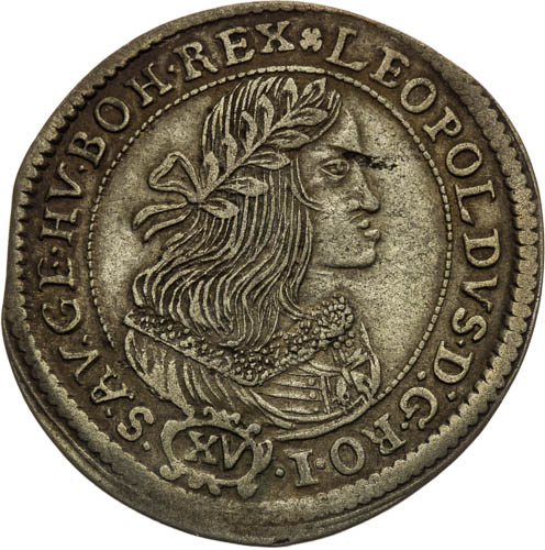 XV Krejcar 1661 - avers