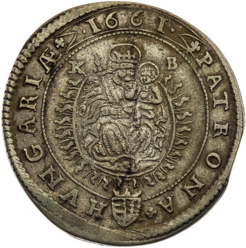 XV Krejcar 1661 - revers