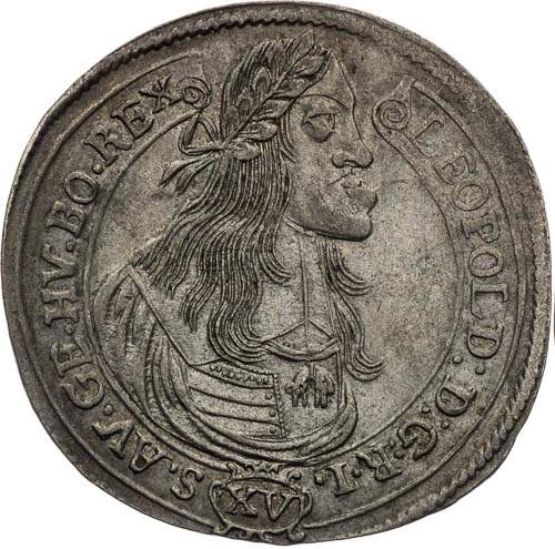 XV Krejcar 1663 - avers